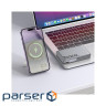 Батарея універсальна HOCO 10000mAh Sunlight PD/20W Magnetic with stand Metal Grey (Q36A / 714987)