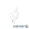 Зарядний пристрій BOROFONE USB QC3.0 + cable USB to USB-C 18W white (6974443388596)