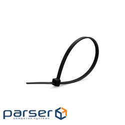 Стяжка 150мм/2.5мм, чорна, 1000шт=уп. Voltronic (21145)