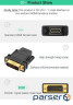 Перехідник DVI 24+1 M to HDMI F black Ugreen (20124) (UGR-20124)