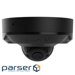 IP-Камера дротова Ajax TurretCam HL black 5мп, 2.8мм, гібридне підсвічування IR 50м, біл (000059515)