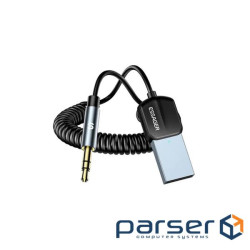 Bluetooth трансмітер Essager Lingfeng Bluetooth 5.0 Aux Adapter Car Wireless Receiver USB (EBT-LF01-P)