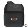 Зарядний пристрій BASEUS Super Si Quick Charger 1C PD 25W Black w/Type-C to Type-C c (TZCCSUP-L01)
