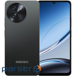 Смартфон Doogee Note 59 6.75" HD+ 120Hz 8/128GB /T8200/ 6250mAh /16+8Мп/ Black (NOTE_59_BK)