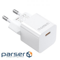Choetech mains charger (1USBх 3A) White (PD5010)