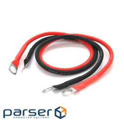 Перемичка (з&apos,єднувач) 10AWG для акумуляторів, 50см, ціна за комплект (KY-10AWG) (KY-10AWG)