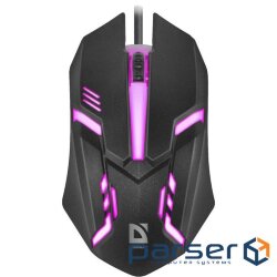 Мишка Defender Cyber MB-560L Black (52560)