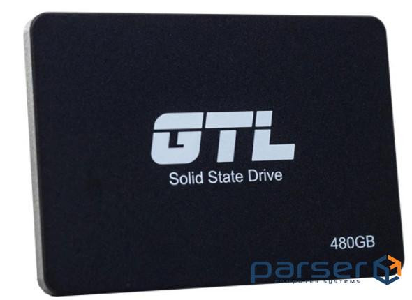 Твердотільний накопичувач SSD 480Gb, GTL Green Light, SATA3, 2.5", 3D TLC, 550/500 МБ/ (GTLS480GBBL)