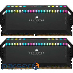 Модуль памяти для компьютера DDR5 32GB (2x16GB) 6400 MHz Dominator Platinum RGB (CMT32GX5M2B6400C32)