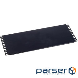 Plug 19'' 4U black CMS UA-BP4U-B