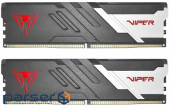 Memory module PATRIOT Viper Venom Black Matte DDR5 6600MHz 32GB Kit 2x16GB (PVV532G660C34K)
