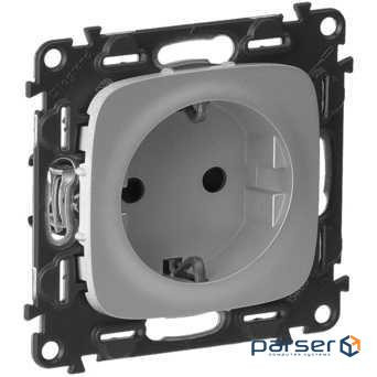 Valena ALLURE Legrand 753920 Розетка 2К + З штор. АЛМ 