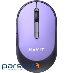 Мишка Havit HV-MS78GT Wireless Black-Purple (6939119041229)