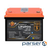 Акумулятор LP LiFePO4 12,8V - 100 Ah (1280Wh) (BMS 100A/50А) пластик Smart BT (24662)