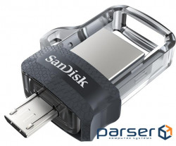 Накопичувач SanDisk 16GB USB 3.0 Ultra Dual Drive OTG (SDDD3-016G-G46)