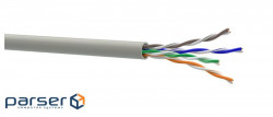 Twisted pair cable OK-Net KPV-VP (100) UTP, CAT5e, 4x2x0.49, coil 100m (7931296) (7931296KPV _100)