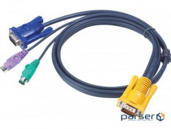 ATEN KVM Cable 2L-5202P 1,8m Кабель KVM 1.8m SPHD