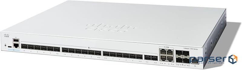 Комутатори Cisco Catalyst 1300 24x10GE SFP+, 4x10GE Shared (C1300-24XS)