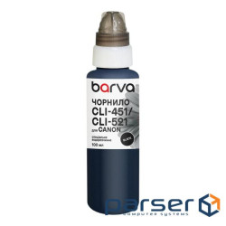 Чорнило Barva Canon CLI-426/CLI-451/CLI-521 100 мл, special, black (C521-285e)