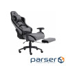 Ігрове крісло GT Racer X-2534-F Gray/Black Suede (X-2534-F Fabric Gray/Black Suede)