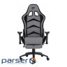 Ігрове крісло GT Racer X-2534-F Gray/Black Suede (X-2534-F Fabric Gray/Black Suede)