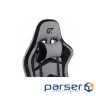 Ігрове крісло GT Racer X-2534-F Gray/Black Suede (X-2534-F Fabric Gray/Black Suede)