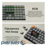 Клавіатура бездротова Keychron K5 Max Gateron Brown Switch Black RGB (K5M-H3-UA)
