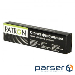 Лента к принтерам 13мм х 16м Refill STD Black кільце Patron (RIB-PN-12.7x16-К-B) -B)
