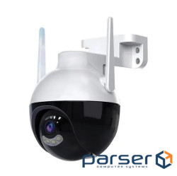 2Мп Wi-Fi відеокамера вулична SD / карта IC220-01 PTZ 4mm ICSee (21304) IC220-01 PTZ 4mm ICSee (21304)