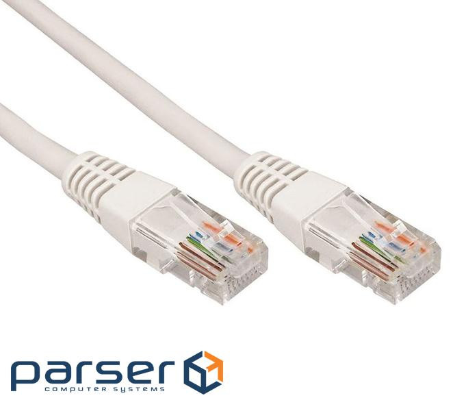 Патч-корд RJ45, UTP 5e, 0.25m,24AWG, CU, сірий KINGDA KD-PAUT3025GY KINGDA KD-PAUT3025GY