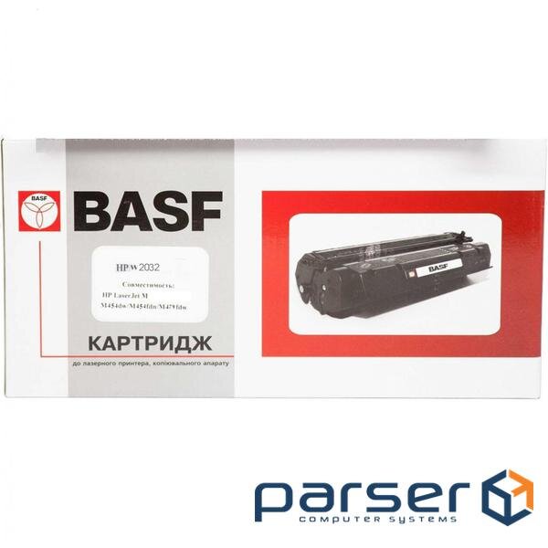 Тонер-картридж BASF HP LJ Pro M454/479, X Yellow, without chip (BASF-KT-W2032X-WOC)