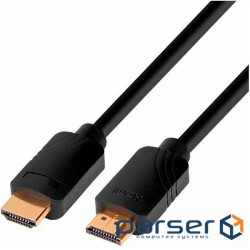 Cable POWERPLANT Ultra HD 8K eARC HDMI v2.1 5m Black (CA913626)