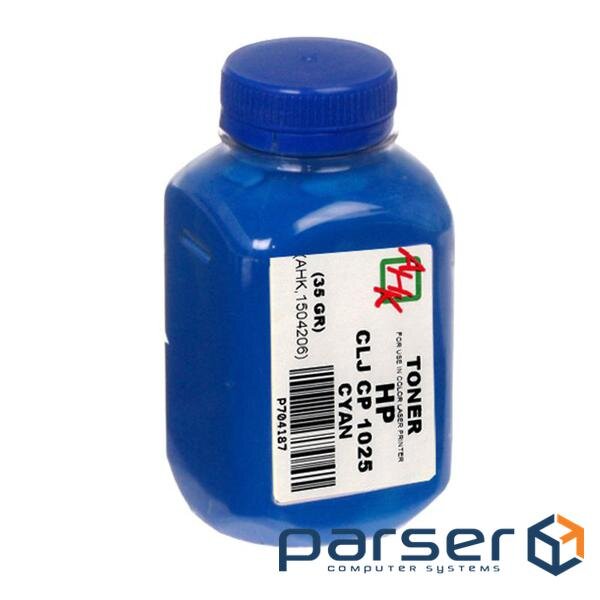 Тонер HP CLJ CP1025 Cyan AHK (1504206)