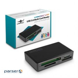 Vantec Accessory UGT-CR615 USB3.0 Multi-Card Reader UHS-II SD4.0 Multi-LUN Retail
