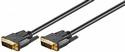 Monitor-signal cable DVI M/M 2.0m, 24+5 Integrated 2xS Gold Cu, black (75.06.9203-1)