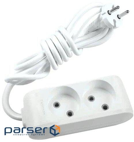 Мережевий подовжувач Panasonic X-tendia 2 розетки, 5м (WLTB02252GR-UA)