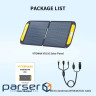 Сонячна панель Vtoman 110W 19V IP67 MC-4/Anderson/XT60/DC5521 (VS110)