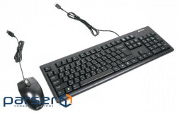Комплект клавіатура і миша A4Tech KRS-8372 (KRS-8372 Черный)