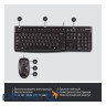 Комплект клавіатура та миша Logitech MK120 CORDED KEYBOARD AND MOUSE COMBO Black (USB) (920-002552)