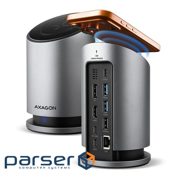 Концентратор USB-C 9IN1 WRL 0.6M HMC-WL9 AXAGON