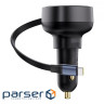 АЗУ Baseus Enjoyment Pro Car Charger C+Retractable Type-C Cable 60W black (C00057802111-01)