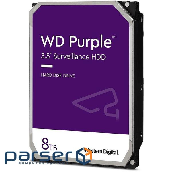 Жорсткий диск 3.5" 8TB WD (WD85PURZ)