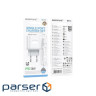 Зарядний пристрій BOROFONE USB-C PD20W + cable USB-C to USB-C white (6941991121371)