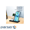 Зарядний пристрій Essager 4-in-1 wireless charger 15W foldable desktop black (EWXZM-JC01-Z)