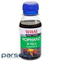 Чорнило WWM HP N10/13/14/82 100г Black (H12/B-2)