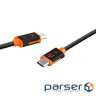 Кабель j5create JUCX25L30-N, преміум якість, USB 2.0, C-тато/C-тато,3 м.