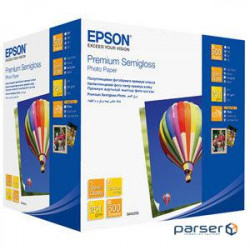 Фотопапір Epson 10х 15 Premium Semigloss Photo (C13S042200)