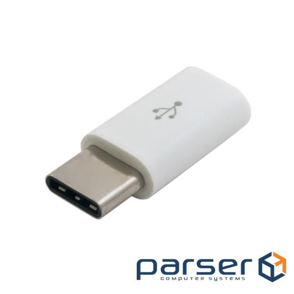 Перехідник microUSB(F) => Type-C(M), White, OEM (YT-ATc / M) microUSB(F) => Type-C(M), White, OEM (YT-ATc / M)