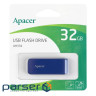 Флеш-драйв APACER AH334 32GB Синий (AP32GAH334U-1)