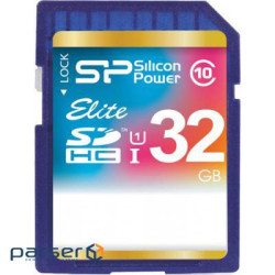 Карта пам'яті SILICON POWER SDHC 32GB Class 10 UHS-I Elite (SP032GBSDHAU1V10)
